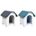 vidaXL Dog House Garden Dog Kennel Small Pet Cage Puppy Shelter Polypropylene